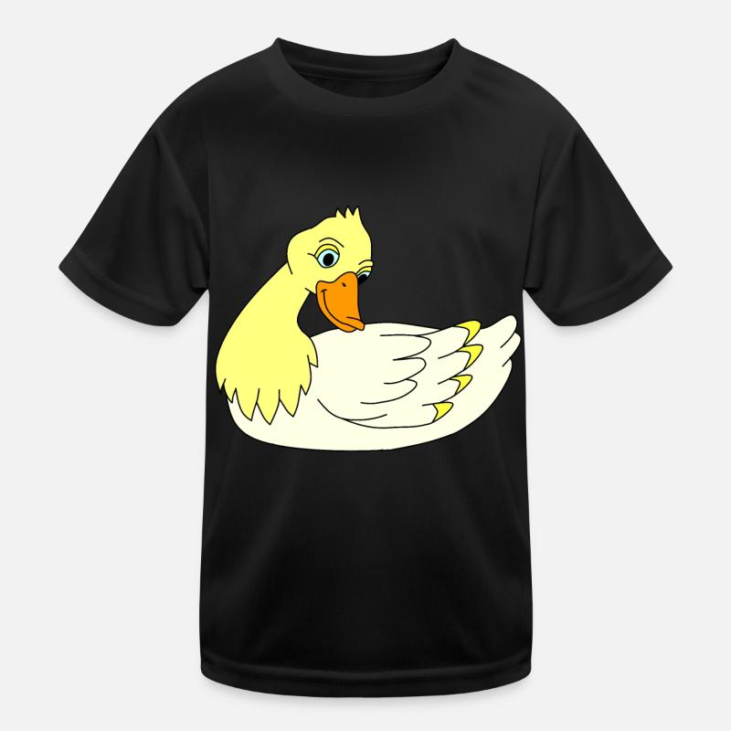 Ente Kinder Funktions-T-Shirt