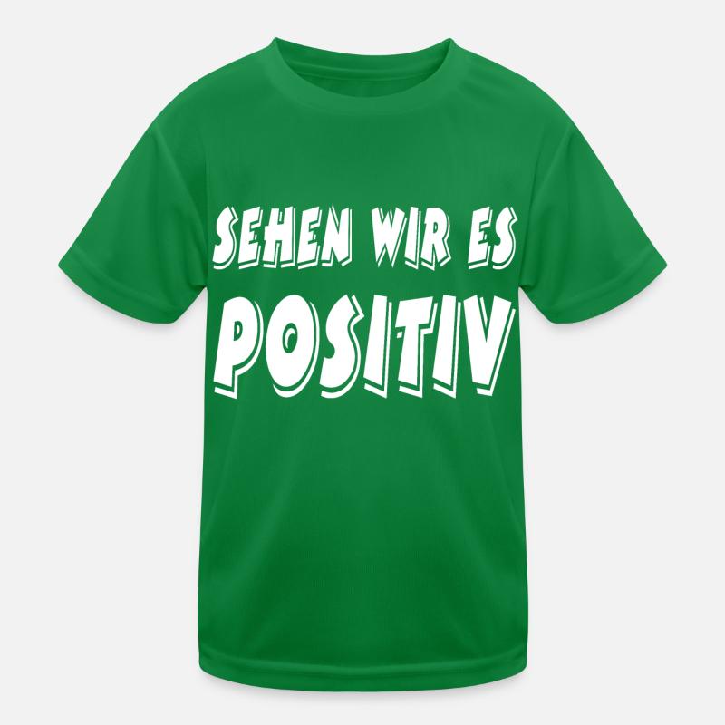 Positiv Kinder Funktions-T-Shirt