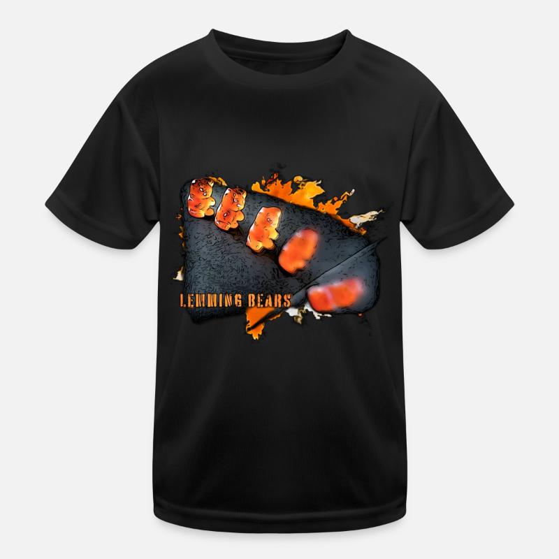 Lemming Bären Kinder Funktions-T-Shirt