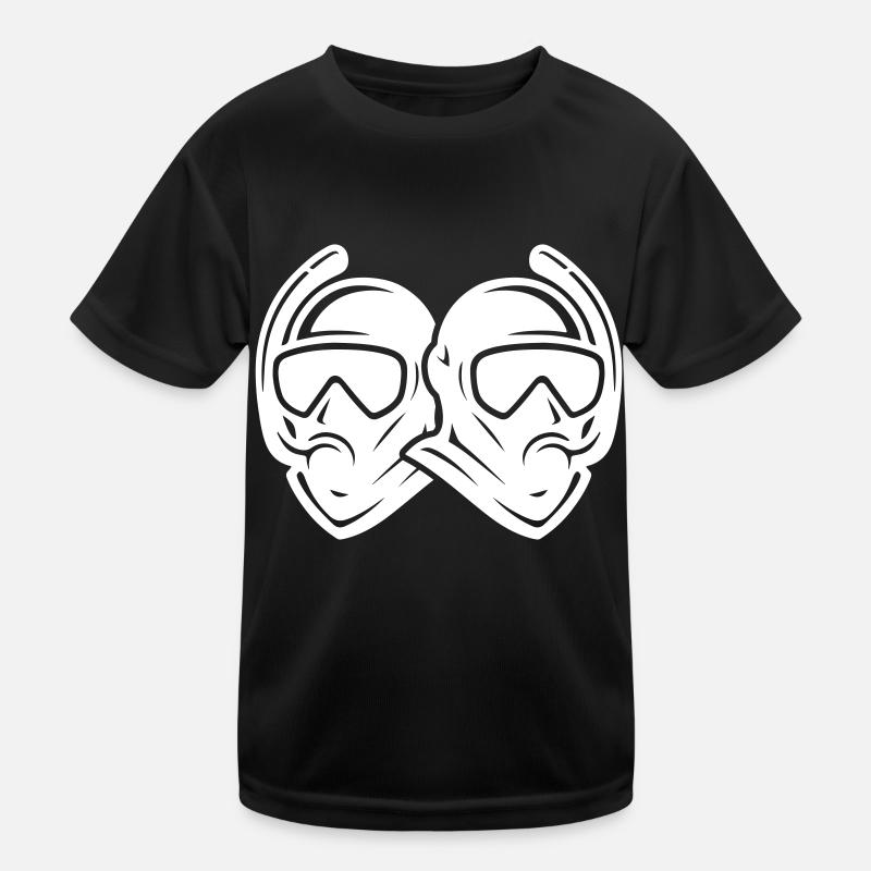 Diver icon Kids Functional T-Shirt