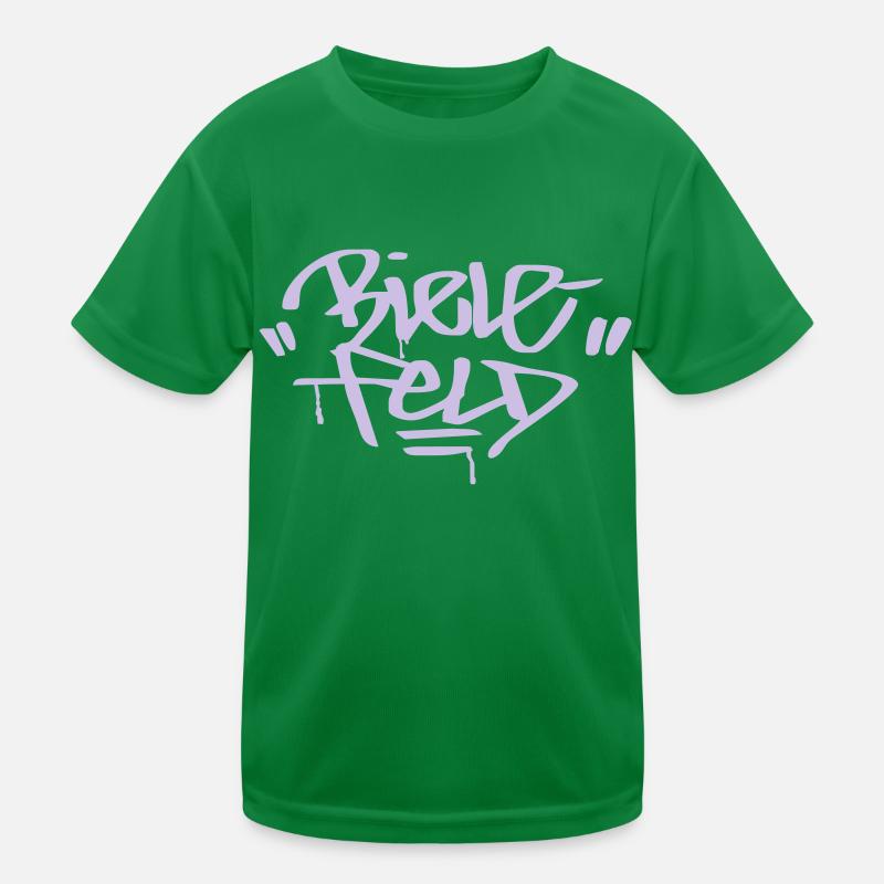 Bielefeld Ultra Graffit Fanshirt Kinder Funktions-T-Shirt