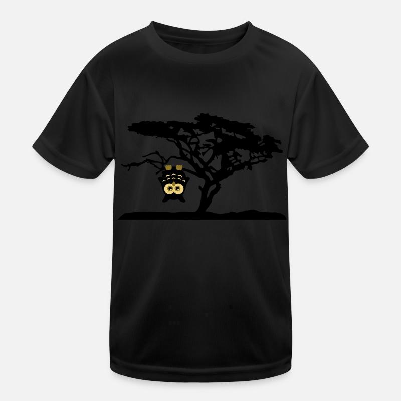 Owl Tree Hanging upside Different Kids Functional T-Shirt