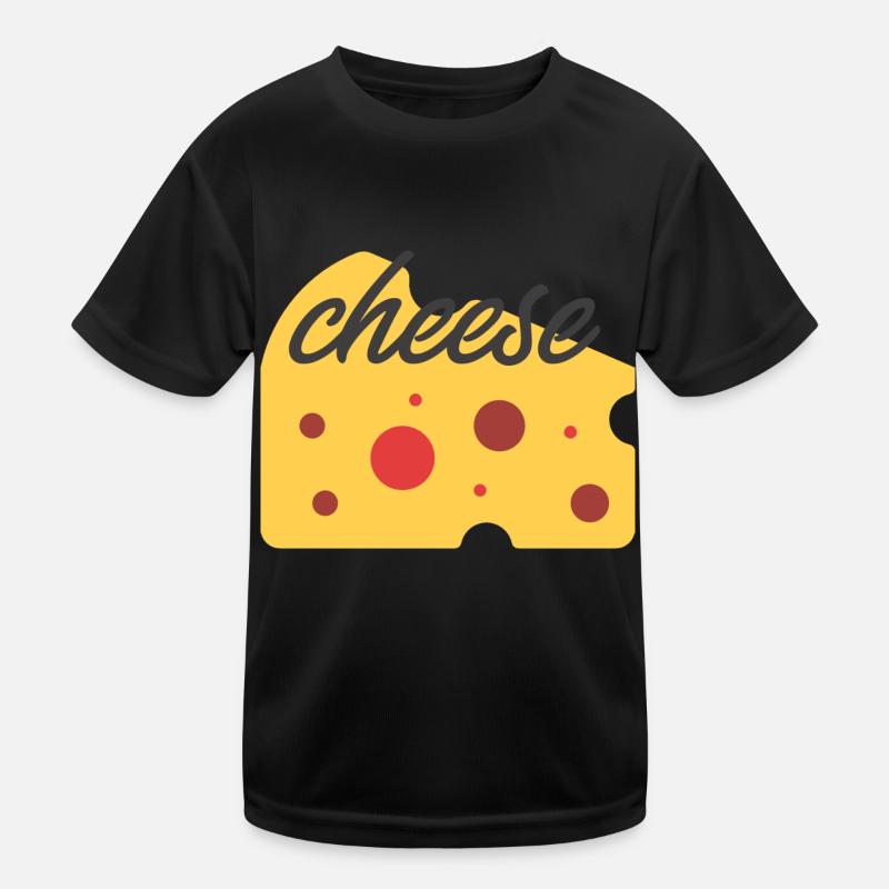 Cheese Kids Functional T-Shirt