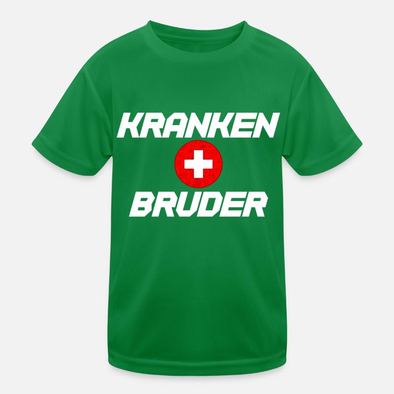 Krankenbruder Krankenpfleger Pfleger Kinder Funktions-T-Shirt