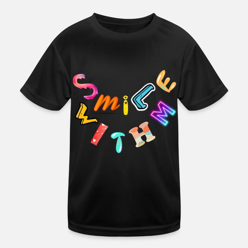 Smile with me Kinder Funktions-T-Shirt