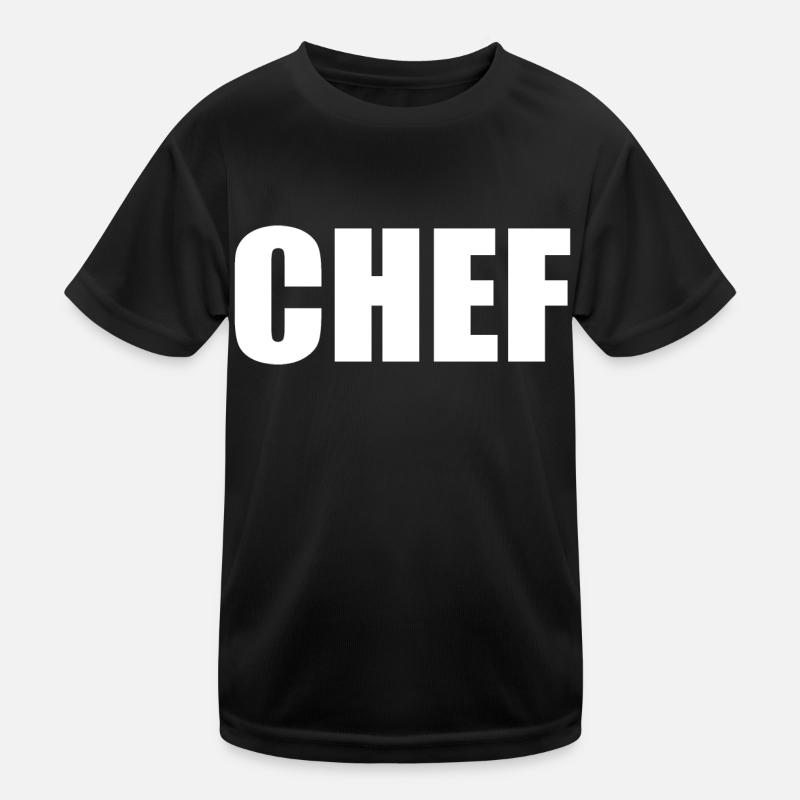 Chef Kinder Funktions-T-Shirt