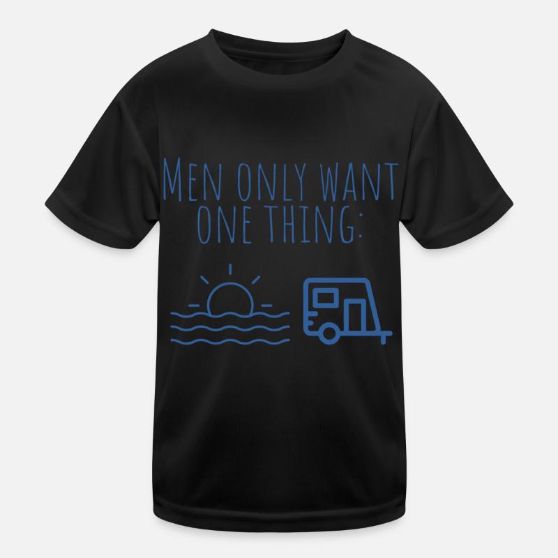 MowoT Caravan au bord de la mer T-shirt sport Enfant