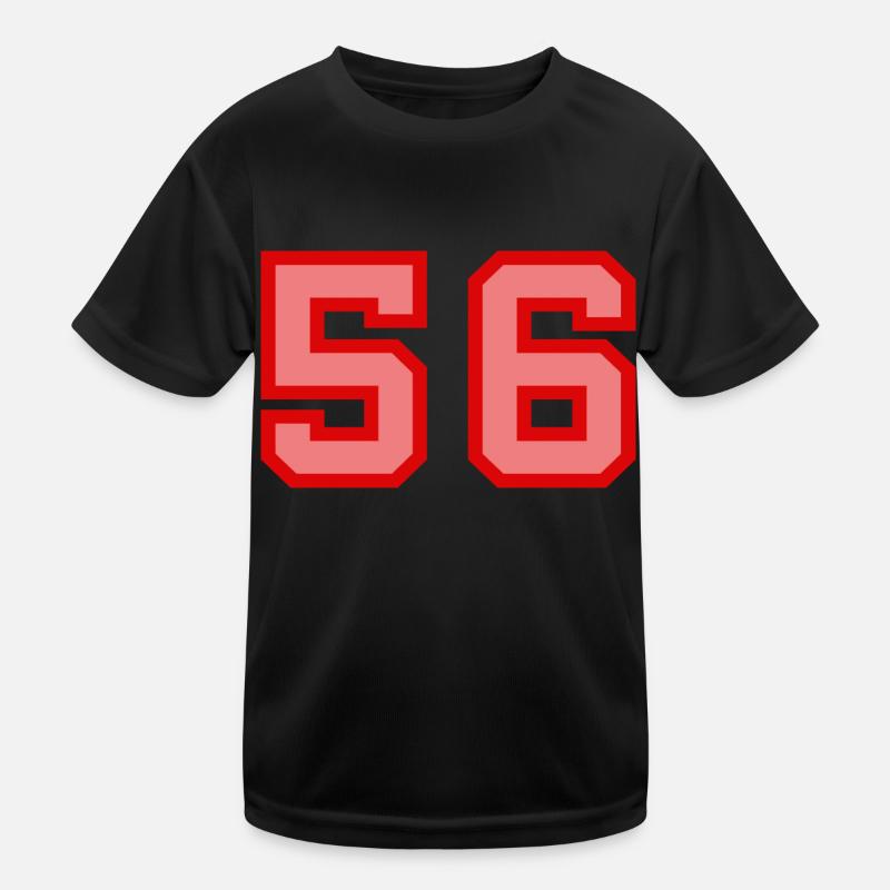 Cool Retro Retrostyle Jersey Number Back Number Kids Functional T-Shirt