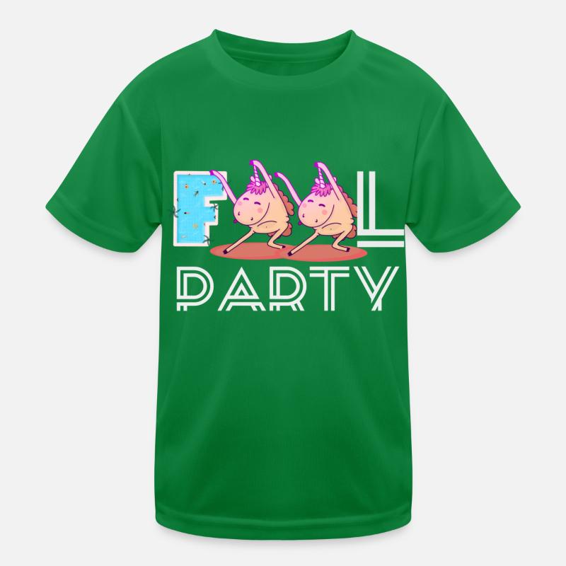 Fools Party Kids Functional T-Shirt