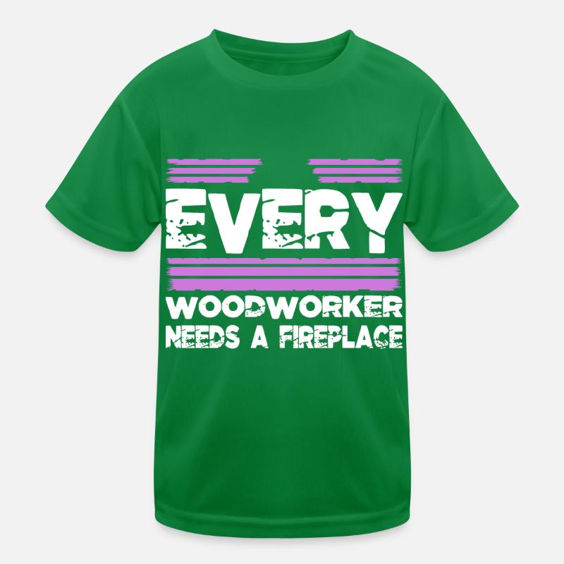 apprentice tree feller love Kids Functional T-Shirt