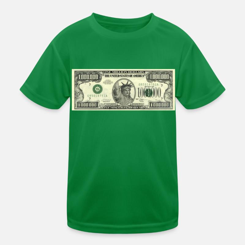 $1 million Kids Functional T-Shirt