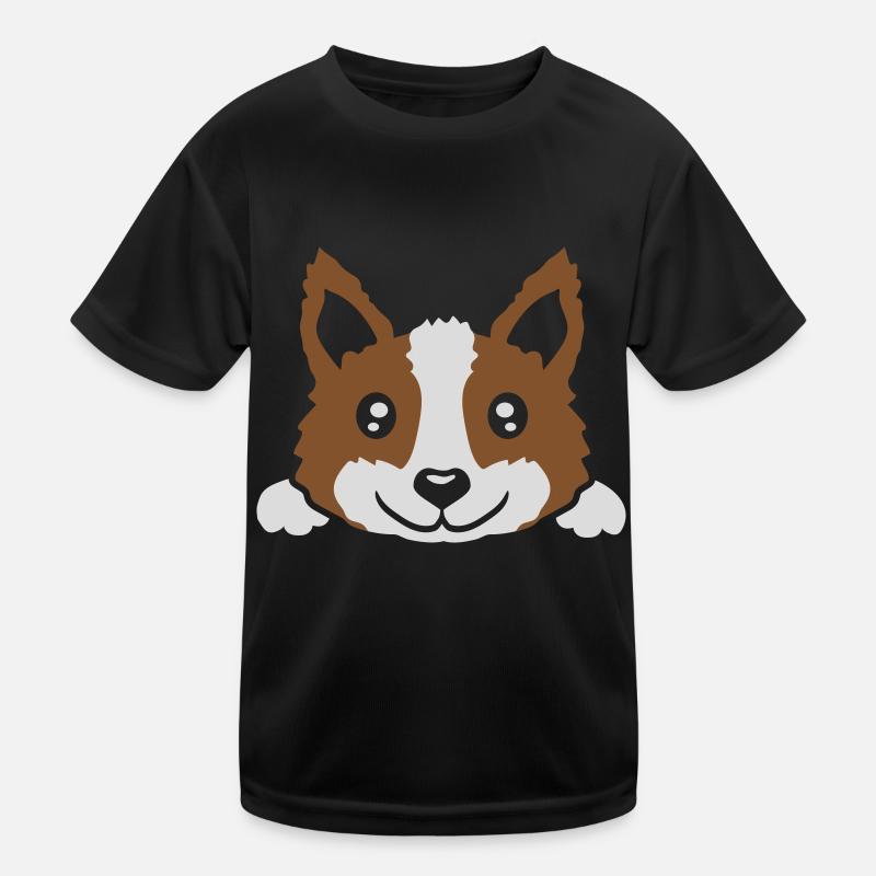Design small cute dog Kids Functional T-Shirt
