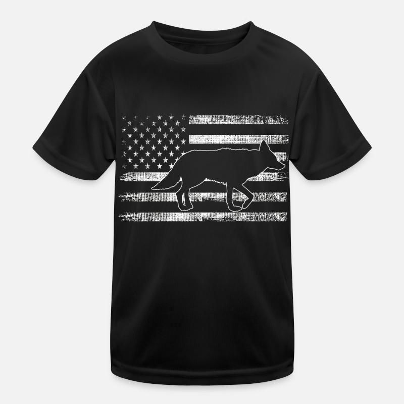 Conception de coyote pour les réacteurs de coyote T-shirt sport Enfant