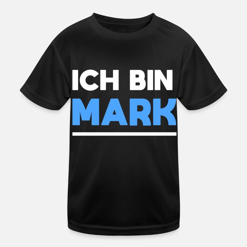 Mark Name Spruch für stolze Marks Kinder Funktions-T-Shirt