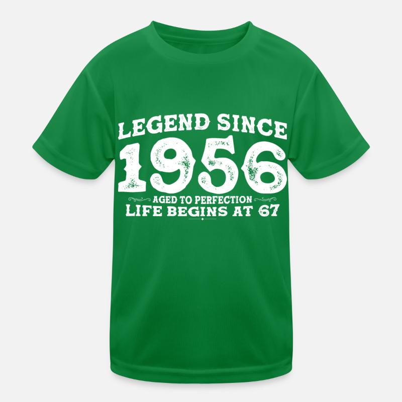 Legende seit 1956 67 Jahr der Perfektion - 67. Kinder Funktions-T-Shirt