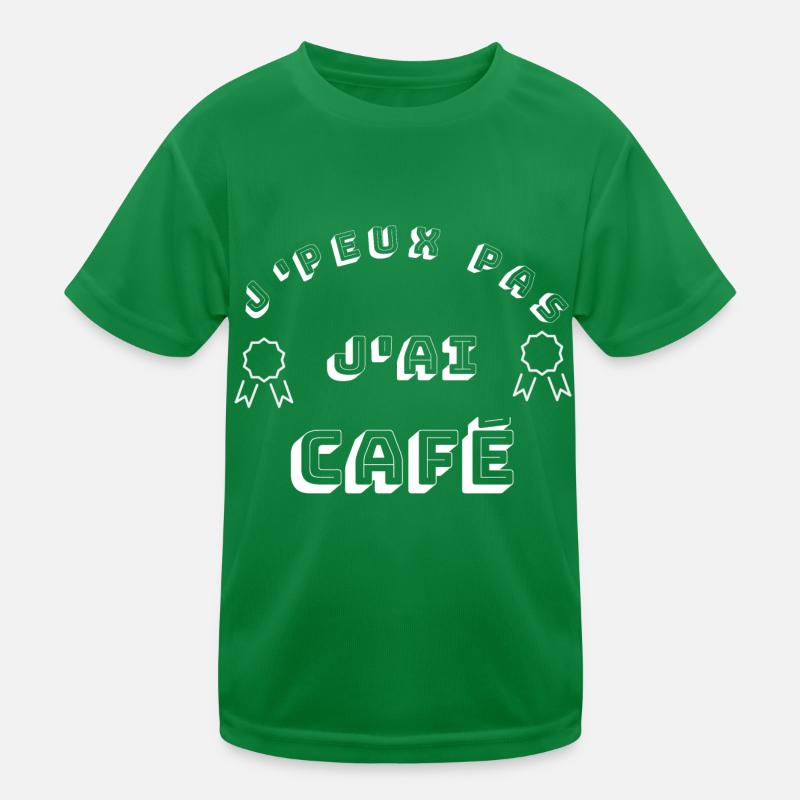 Café T-shirt sport Enfant