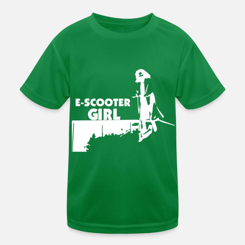 E-Scooter E-Roller Scooter T-shirt sport Enfant