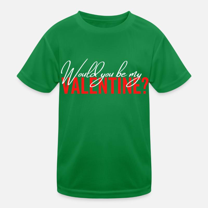 Seriez-vous mon Valentin T-shirt sport Enfant