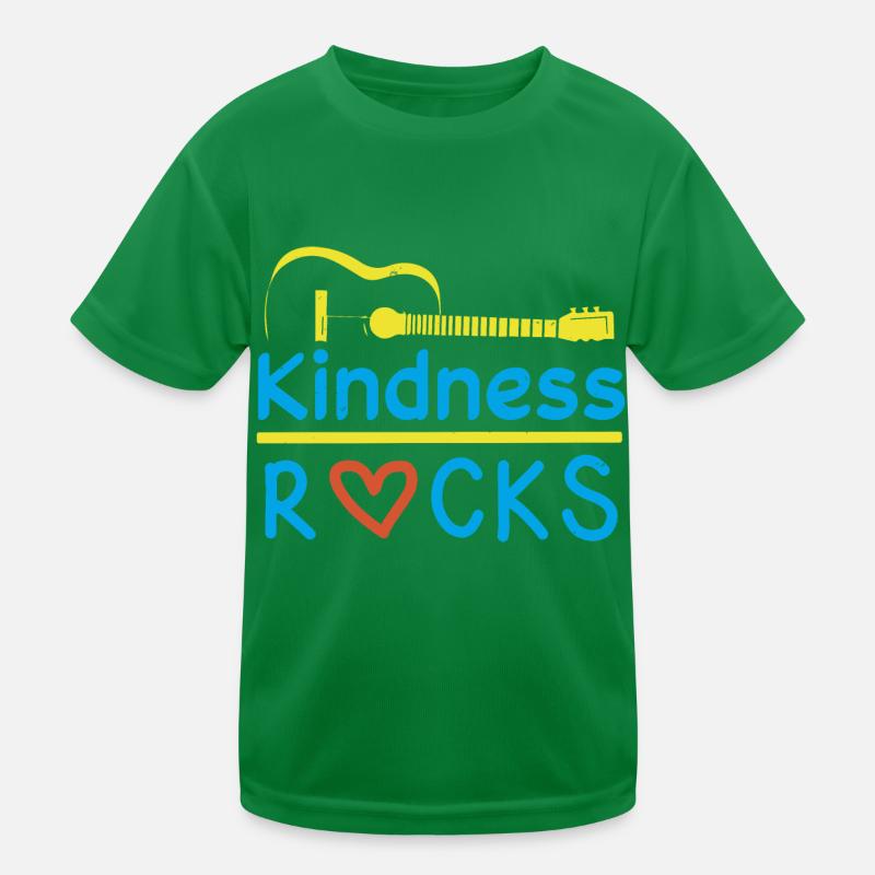 FREUNDLICHKEIT ROCKEN Kinder Funktions-T-Shirt
