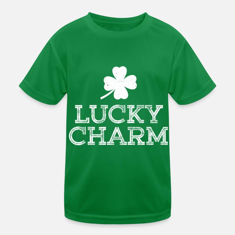 Lucky charm St. Patrick's day Kinder Funktions-T-Shirt