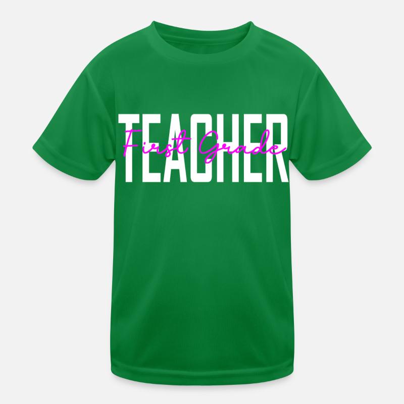 Lehrergeschenke der 1. Klasse Kinder Funktions-T-Shirt