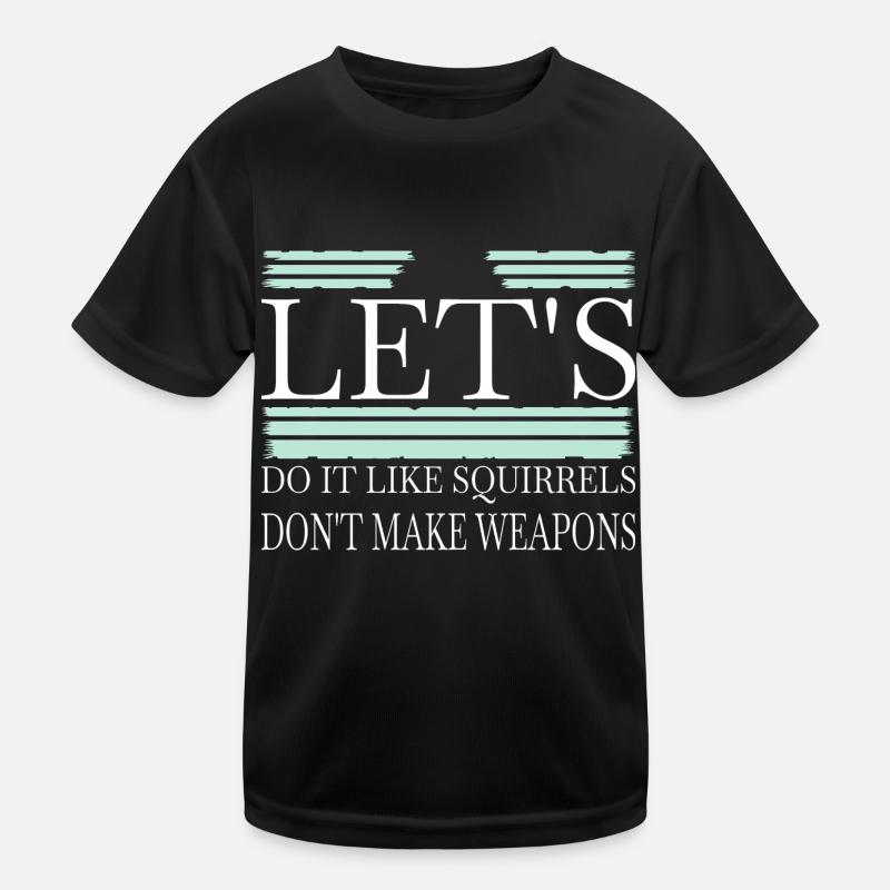 disarmament hippy pride bday awesome jokes Kinder Funktions-T-Shirt