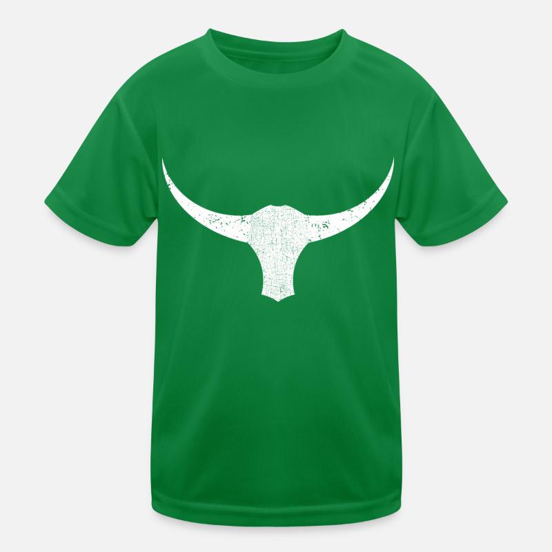 Büffel Kinder Funktions-T-Shirt