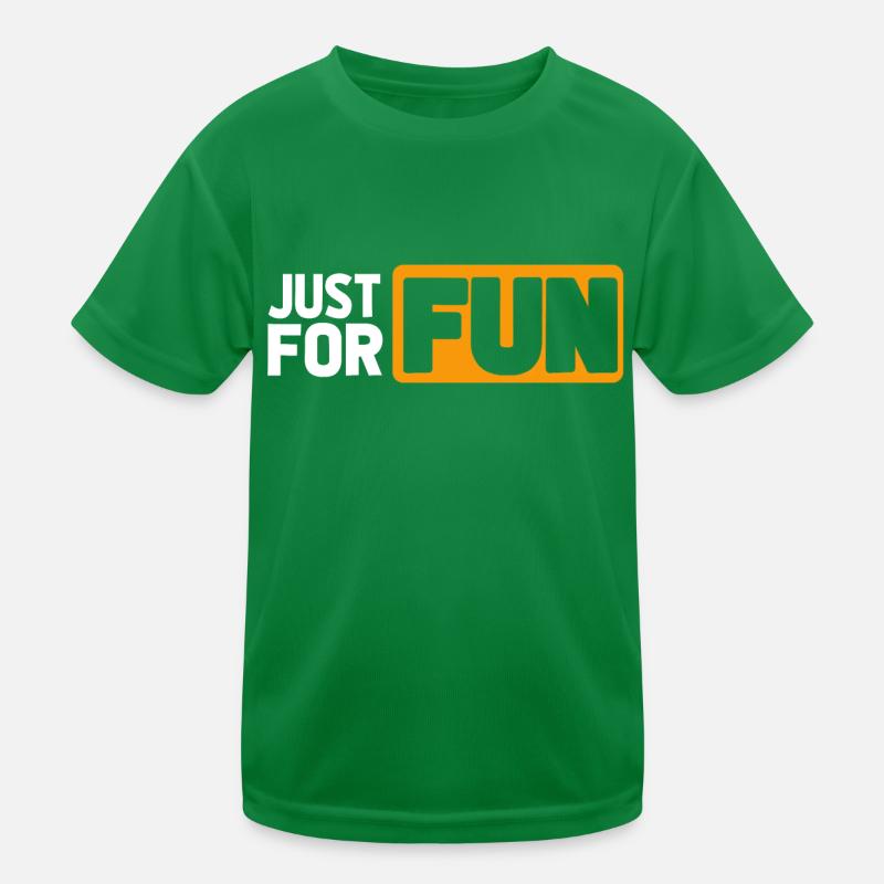JUST FOR FUN Kids Functional T-Shirt