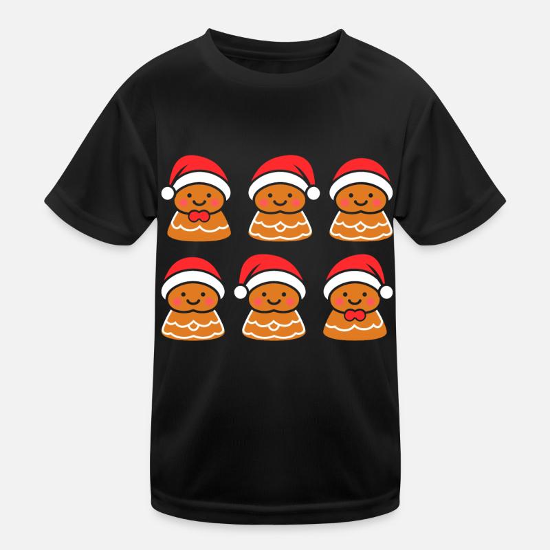 Lebkuchenmann Kinder Funktions-T-Shirt