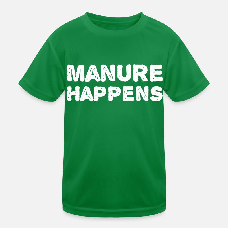 Damn Happens - Conception drôle de fermier T-shirt sport Enfant