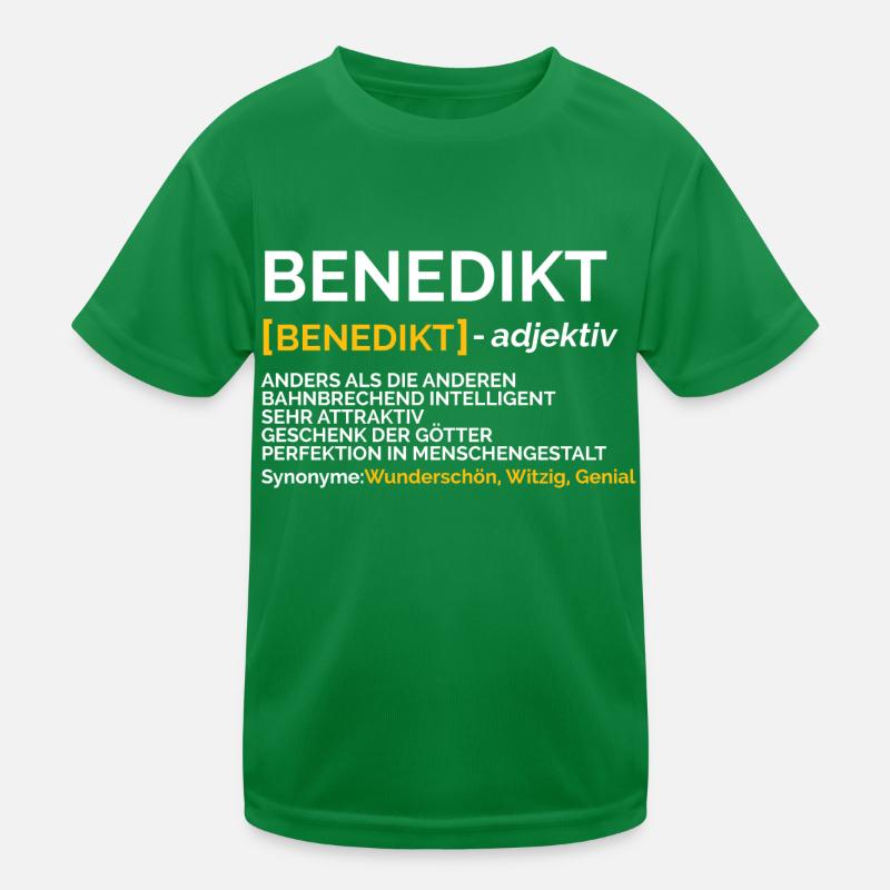 Benedikt Kinder Funktions-T-Shirt