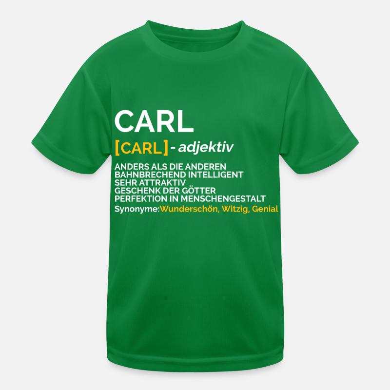 Carl Kinder Funktions-T-Shirt