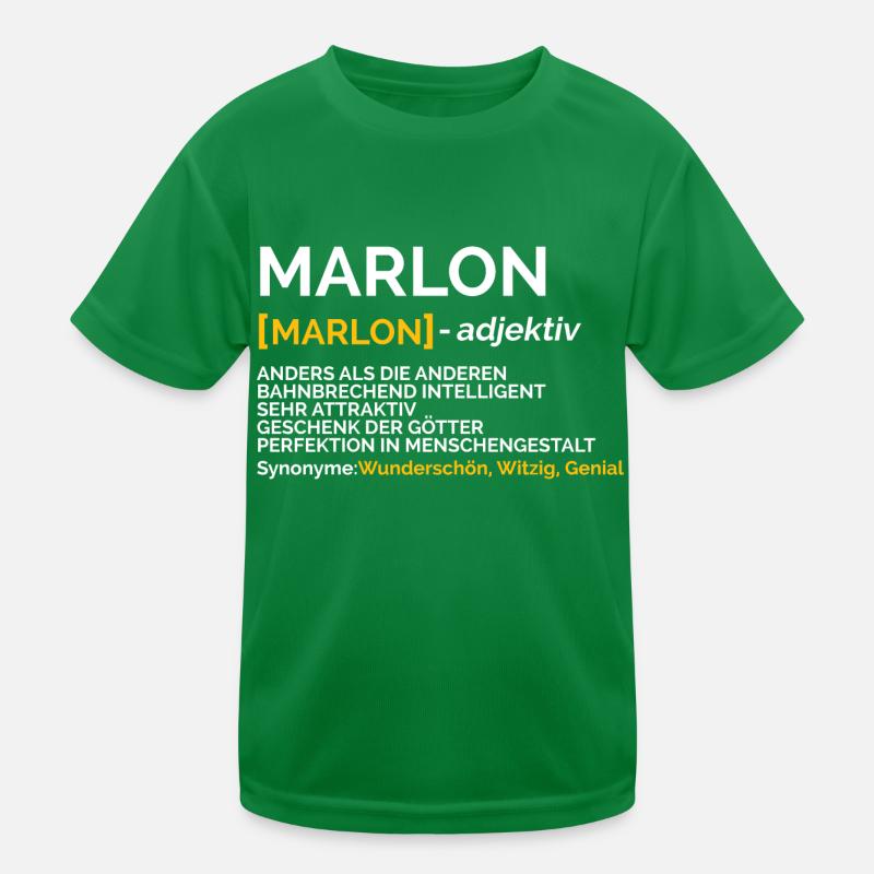 Marlon Kinder Funktions-T-Shirt