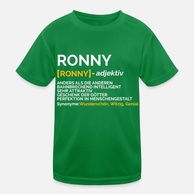 Ronny Kinder Funktions-T-Shirt