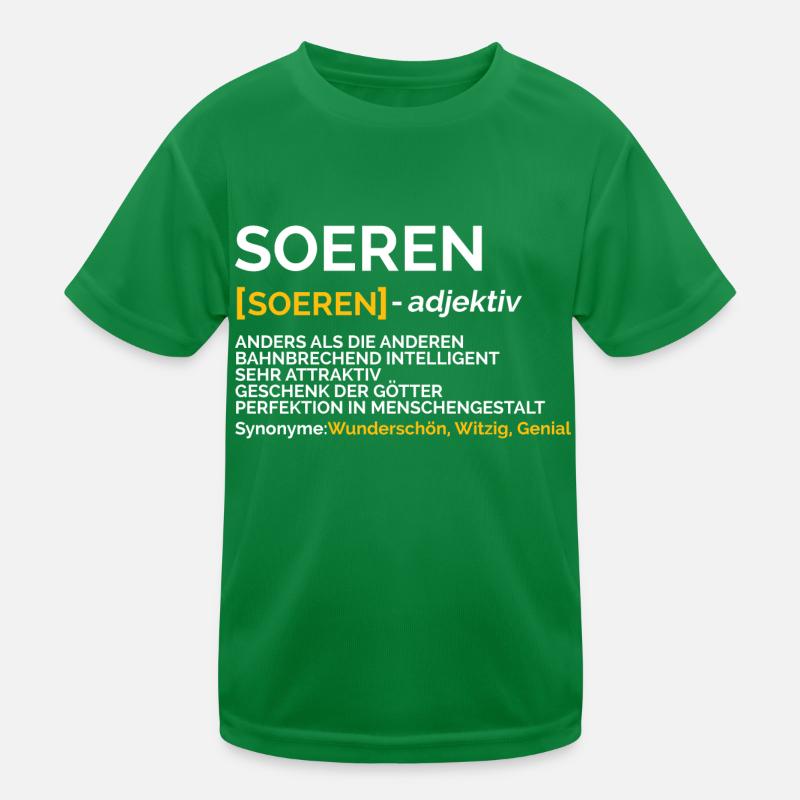 Soeren Kinder Funktions-T-Shirt