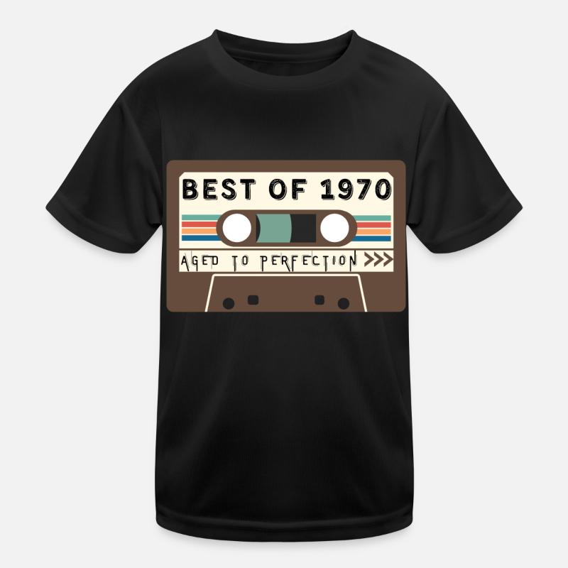 Das Beste von 1970 Kinder Funktions-T-Shirt