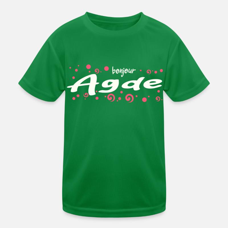 Agde Kinder Funktions-T-Shirt
