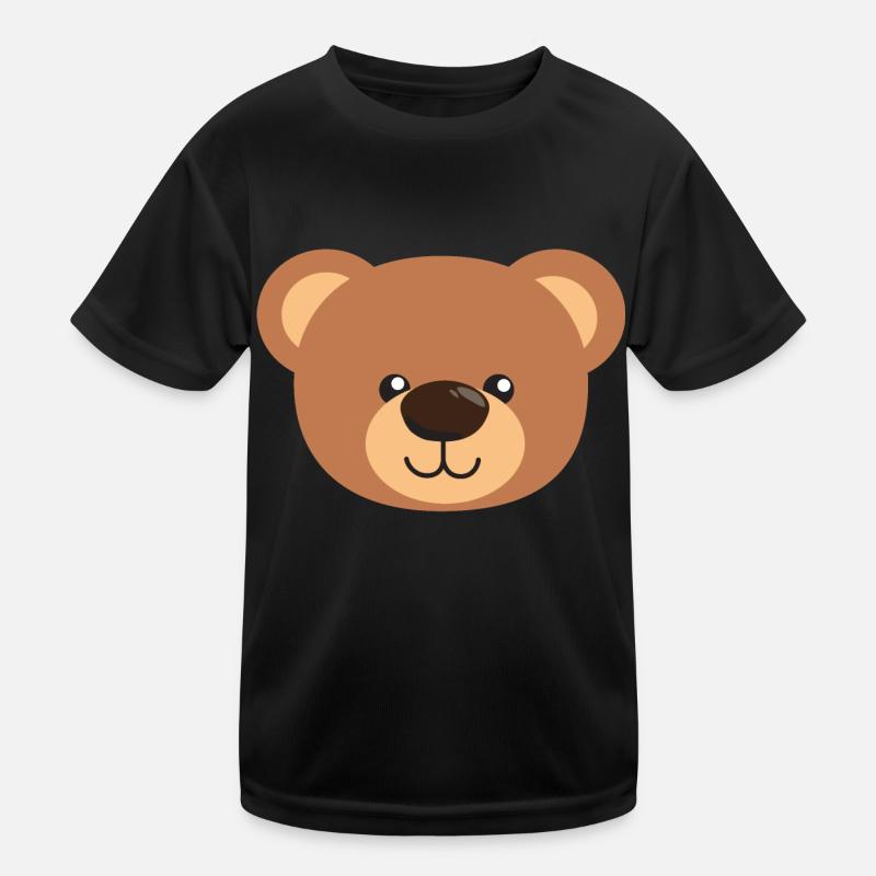 Teddybär Kinder Funktions-T-Shirt