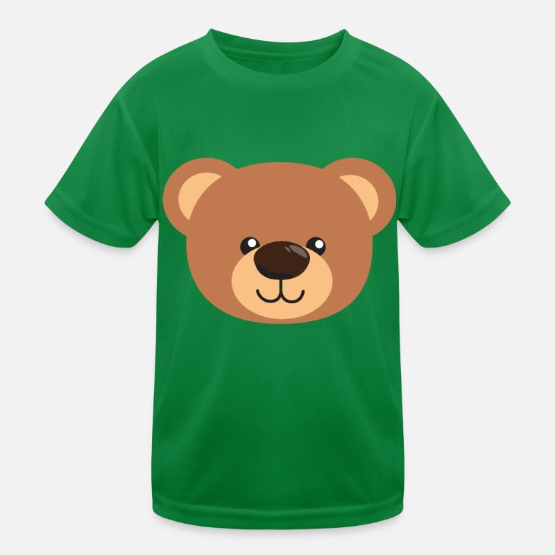 Teddybär Kinder Funktions-T-Shirt