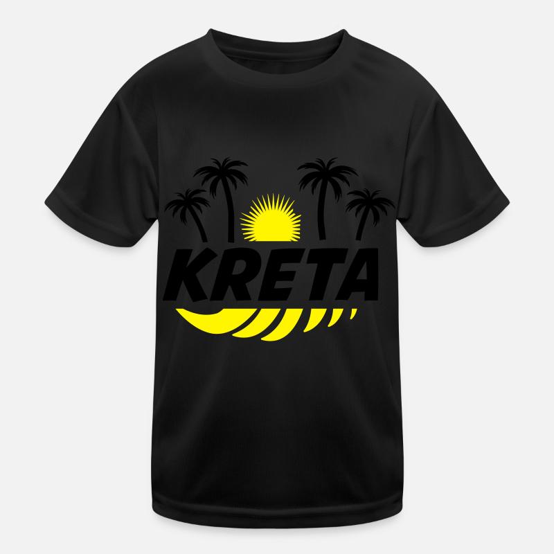 kreta_02 Kinder Funktions-T-Shirt