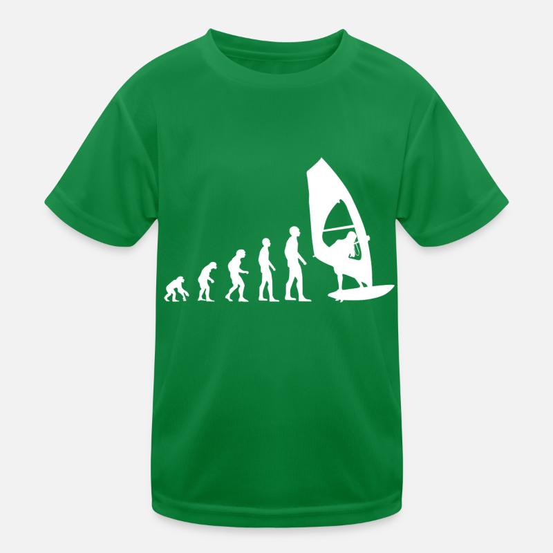 Planche à voile Planche à voile Evolution Surf de windsurffer Surf T-shirt sport Enfant