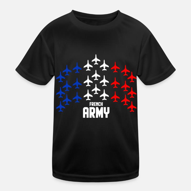 French Army Kids Functional T-Shirt