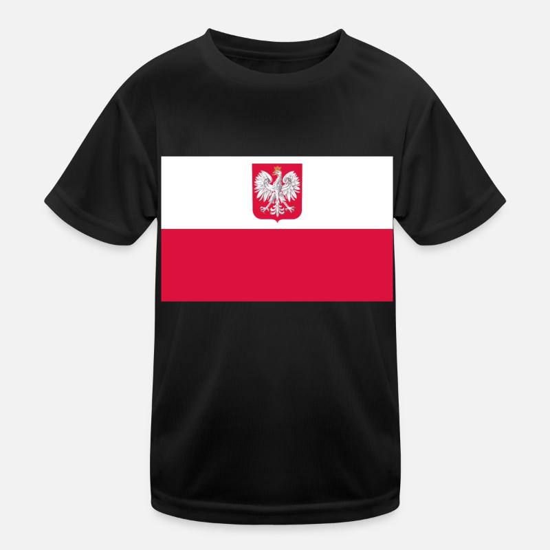 Poland Kids Functional T-Shirt