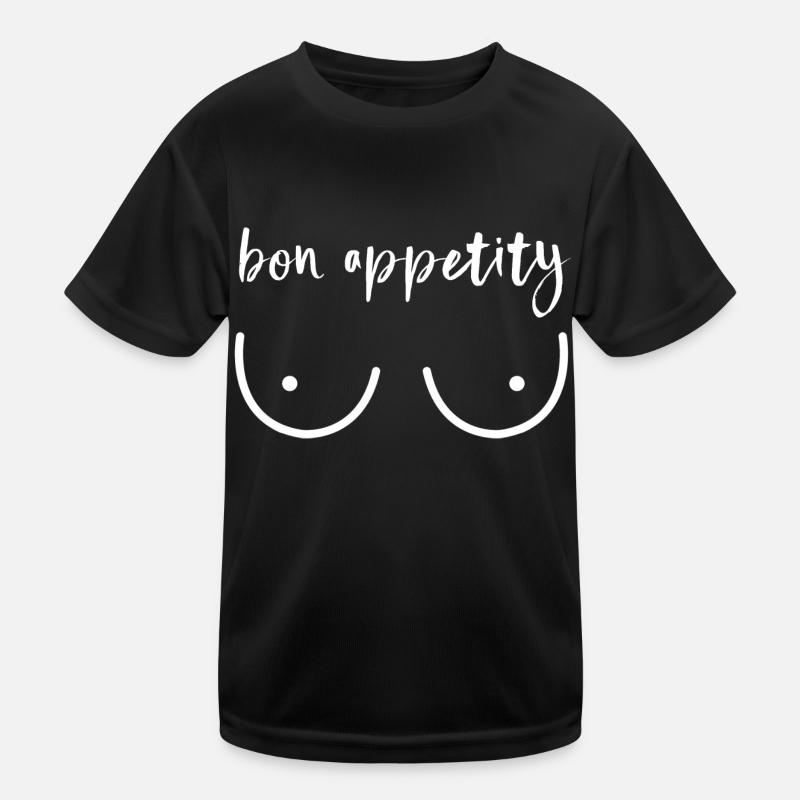 Bon Appetity Stillen Fun Geschenk Kinder Funktions-T-Shirt