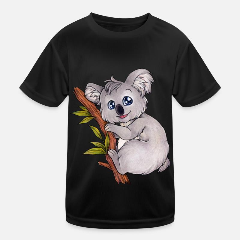 Niedlicher süßer Koala Australien Beuteltier Kinder Funktions-T-Shirt