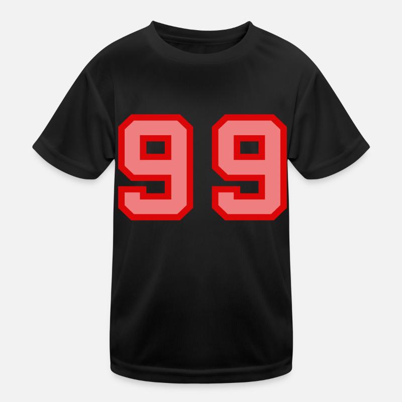 Cool Retro Retrostyle Numéro de maillot numéro de dos T-shirt sport Enfant