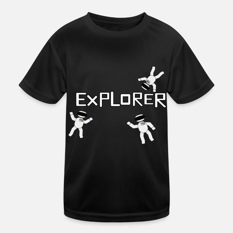 Explorer Kinder Funktions-T-Shirt