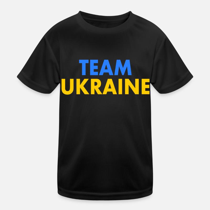 Team ukraine Kinder Funktions-T-Shirt