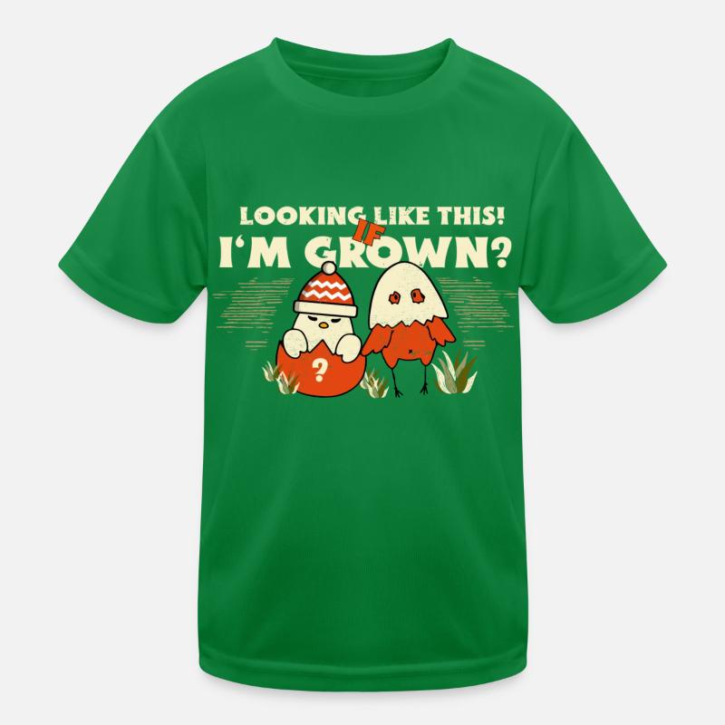 Vorher - Nachher Kinder Funktions-T-Shirt