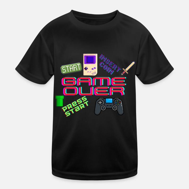 Videospiele entwerfen Kinder Funktions-T-Shirt